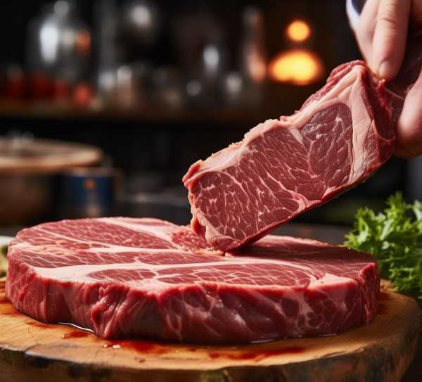牛上脑，探寻牛肉佳品之所在,揭秘牛上脑，牛肉中的佳品，位于哪个部位？,营养价值,第1张
