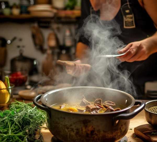 家常羊肉汤制作秘籍，香气四溢的家庭美味,家庭必备美食教程，如何制作香气四溢的羊肉汤,营养价值,风味,第1张