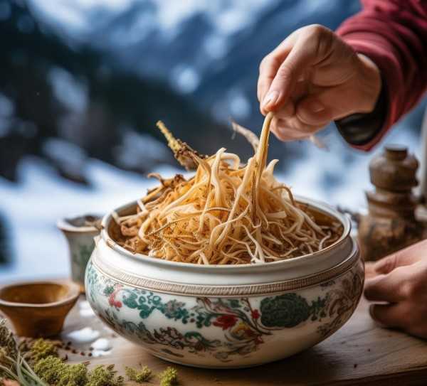 冬虫夏草滋补秘籍，食用方法与注意事项全解析,冬虫夏草的滋补之道，全面解析冬虫夏草的食用方法与注意事项,营养价值,注意事项,冬虫夏草,第1张