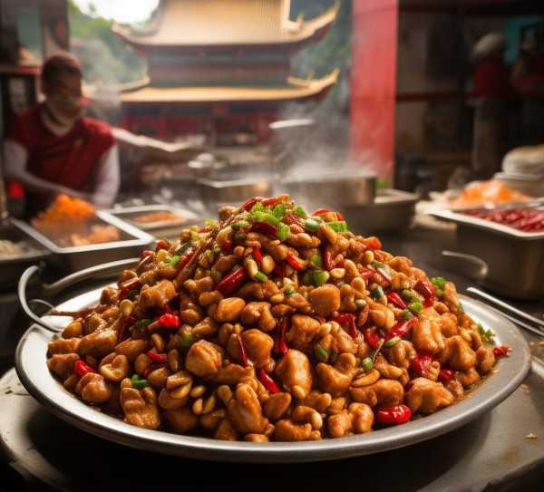 宫保鸡丁，寻根溯源，揭秘佳肴诞生之谜,宫保鸡丁，探寻这道经典佳肴的诞生之地,传承,第1张