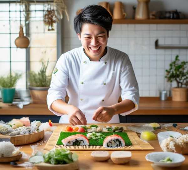 简易寿司教程，在家轻松打造日式风味佳肴,轻松掌握寿司制作技巧，在家也能享受日式美味,风味,第1张