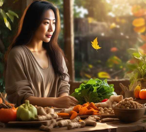 秋季养肝秘籍，饮食与生活习惯的肝脏呵护之道,秋季养生之道，如何通过饮食和生活习惯养肝护肝,养生,蛋白质摄入,第1张