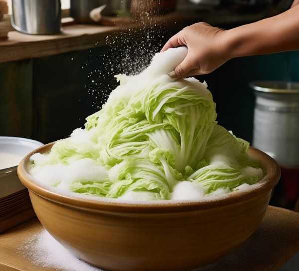 酸菜腌制，100斤酸菜，盐量揭秘与关键技巧分享,腌100斤酸菜，放多少盐最合适？揭秘酸菜腌制过程中的关键技巧,注意事项,第1张