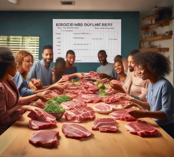 每日肉食摄入指南，健康生活的肉食平衡之道,每日适量摄入，健活从肉开始—探讨每天吃多少肉合适,蛋白质摄入,第1张