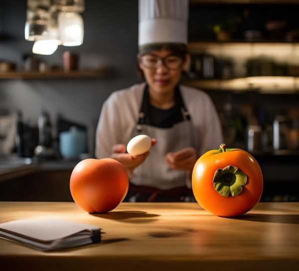 鸡蛋与柿子搭配禁忌及安全食用时间揭秘,揭秘鸡蛋与柿子的饮食搭配，吃完鸡蛋多久可以安全食用柿子？,营养价值,注意事项,食用时间,第1张