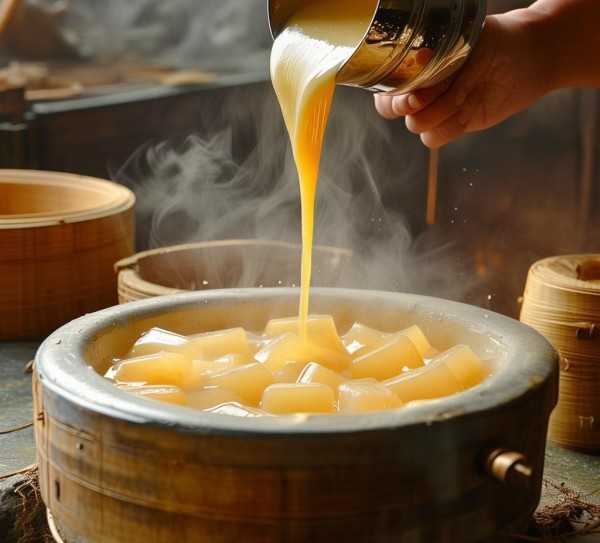 潮汕风味，揭秘姜撞奶的独特魅力,姜撞奶，探寻潮汕地区的传统美食特产,风味,传承,养生,第1张