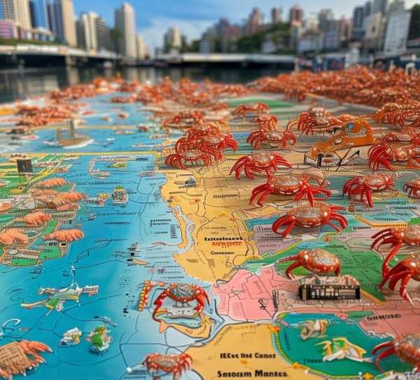 探寻螃蟹美食地图，寻味之旅攻略,螃蟹哪里可以吃？美食地图带你探寻螃蟹美味之旅,美食地图,美食之旅,第1张