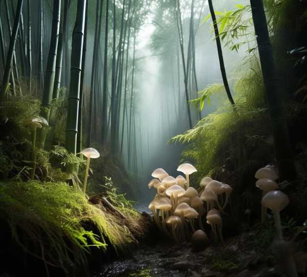竹荪生长之谜，探秘竹荪的神秘家园,竹荪的神秘家园，揭秘竹荪生长的奥秘之地,营养价值,第1张