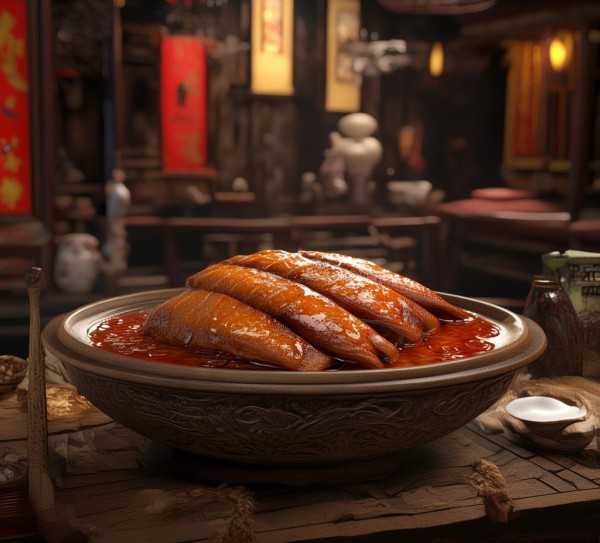 八宝鸭，探寻传统名菜的发源地与文化精髓,八宝鸭，探寻这道传统名菜的发源地与文化内涵,传承,美味佳肴,发源地,第1张