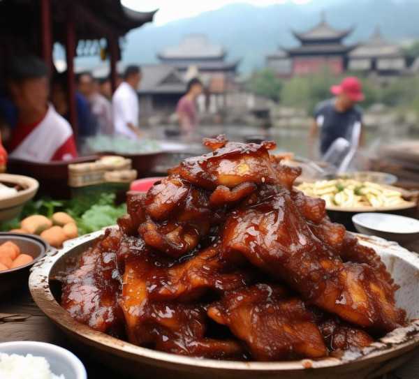 咕噜肉溯源，揭秘传统美食的诞生地,咕噜肉，探寻这道美味佳肴的起源地,营养价值,传承,美味佳肴,第1张