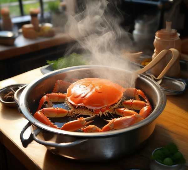 烹饪螃蟹的最佳时间与技巧揭秘,螃蟹要煮多久才熟？揭秘烹饪螃蟹的技巧与时间,美味佳肴,烹饪时间,蒸制时间,第1张