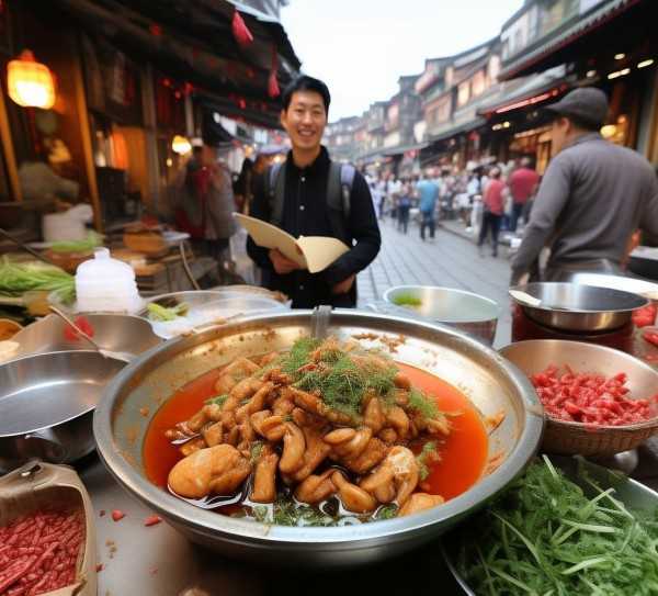 钵钵鸡，探寻其神秘起源的美食之旅,探寻美食之源，钵钵鸡究竟起源于何处？,美味佳肴,起源地,第1张