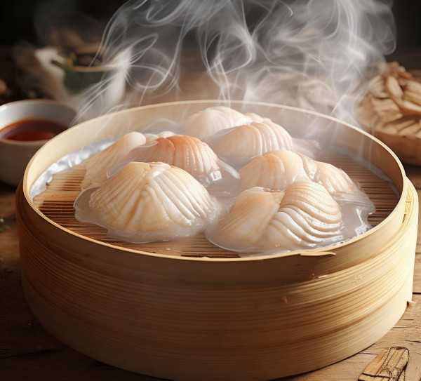 扇贝蒸制指南，精准时间解锁鲜美口感,扇贝蒸多久，掌握最佳烹饪时间，尽享鲜美口感,烹饪时间,蒸制时间,第1张