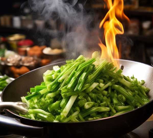 芹菜炒制时间与火候技巧,芹菜炒多久能熟？掌握火候，烹饪美味佳肴,美味佳肴,烹饪时间,第1张