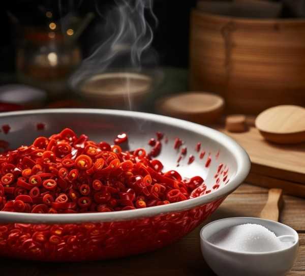 剁椒秘制，一斤剁辣椒的盐分比例大揭秘,剁辣椒一斤放多少盐？揭秘剁椒制作中的盐分比例,风味,比例,第1张