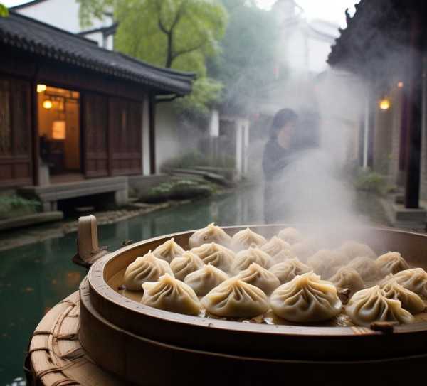 小笼包的传承之旅，从苏州起源到美食天下,探寻小笼包的起源，从苏州到上海的美食传奇,传承,传奇,第1张