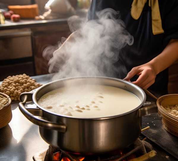 豆浆煮制时间揭秘，正确煮制豆浆的方法与时长,生豆浆要煮多久？揭秘豆浆的正确煮制方法,营养价值,砂锅,第1张