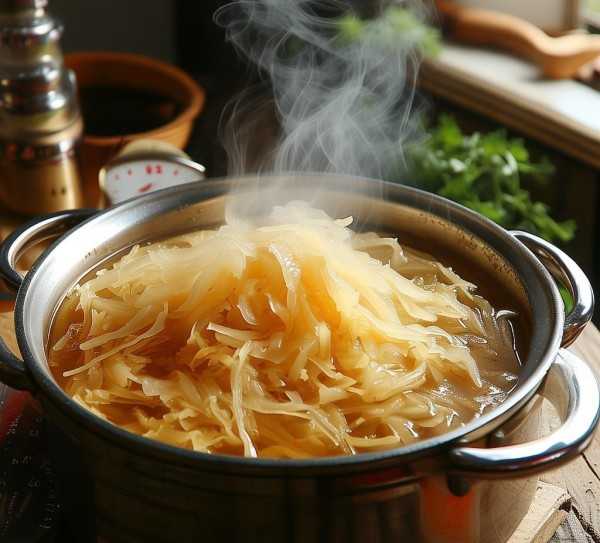酸菜炖至完美的秘诀，掌握最佳炖煮时间与技巧,酸菜炖多久熟？揭秘酸菜炖的最佳时间与技巧,风味,熟度,第1张