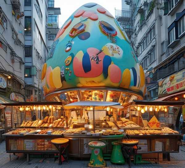 漫步蛋堡世界，探寻美食城市的小吃之旅,蛋堡，探寻这座美食城市的小吃传奇,风味,传承,美味,第1张