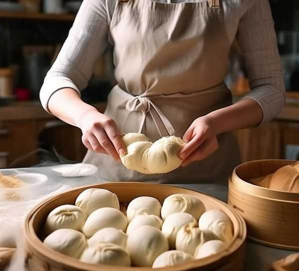 一招学会，蒸出软糯香馒头的面点秘诀,轻松掌握蒸馒头秘诀，如何发面蒸出香喷喷的馒头,比例,蒸制时间,馒头秘诀,第1张