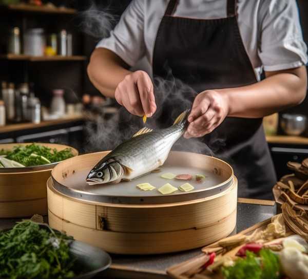 轻松掌握清蒸鲈鱼技巧，家常美味尽在掌握,如何清蒸鲈鱼，掌握这些技巧，轻松做出美味佳肴,美味佳肴,美味,热量,第1张